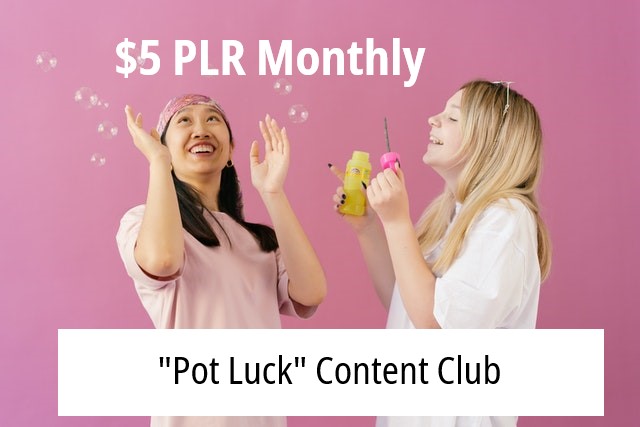 NEW Recipe Content Added to the $5 Potluck Content Club