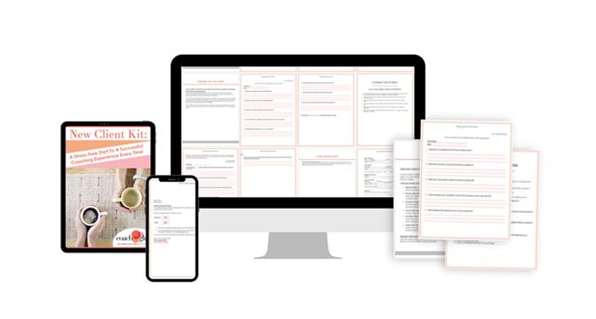 Free NEW Client Forms and Templates Kit from Coach Glue (For Anyone Who Works with Clients)