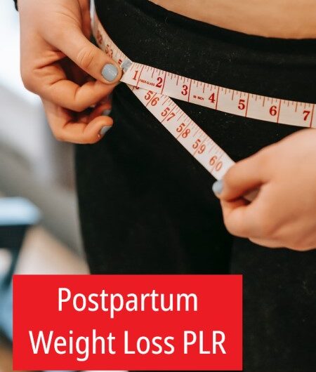 Postpartum Weight Loss PLR NEW