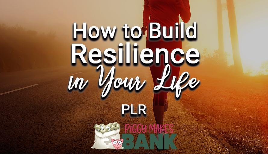 Build Resilience PLR from Piggy Makes Bank