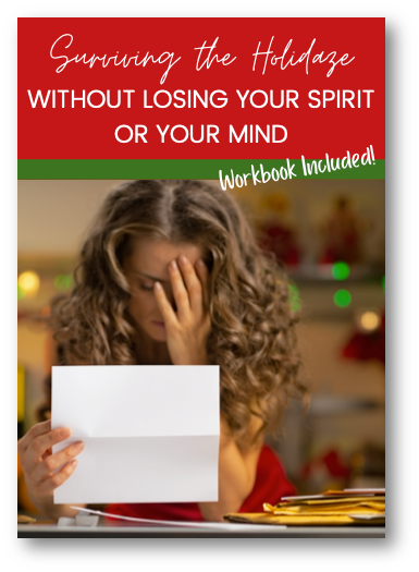 Holiday Stress Ebook PLR in Canva