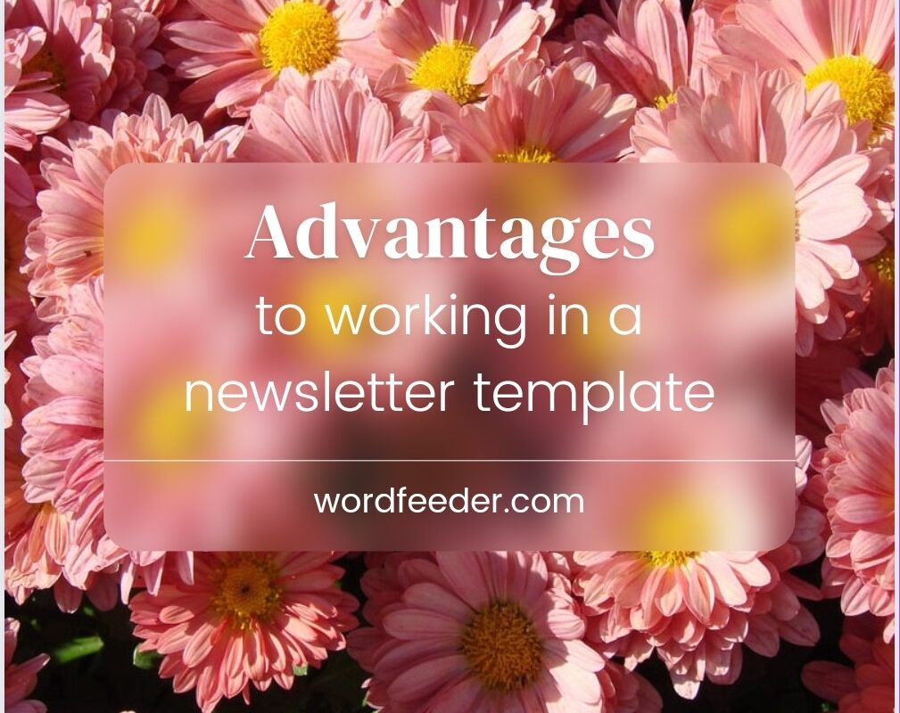 Wellness Newsletter Templates: the Many Advantages to Their Use