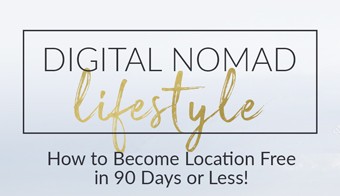 Digital Nomad Lifestyle Course is 77 Thru Tonight