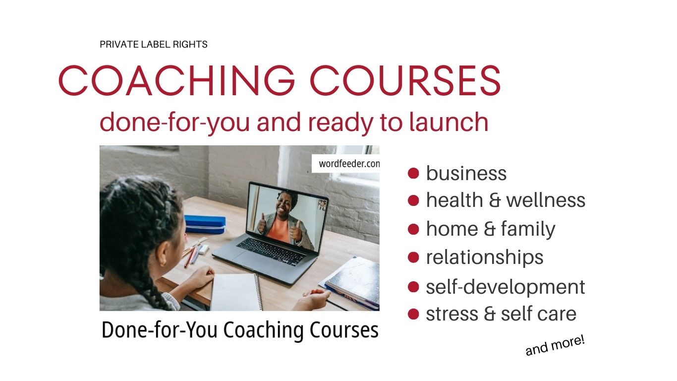 Done for You Coaching Courses