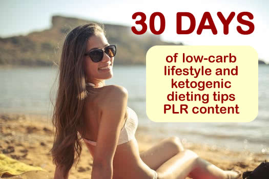 30 Days of Low Carb Lifestyle and Ketogenic Dieting Tips