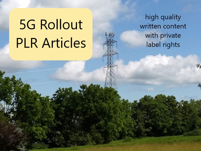 5g Rollout PLR Articles