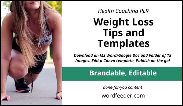 Weight Loss Tips Social Media Posts