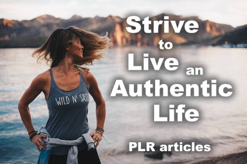 authentic life plr articles