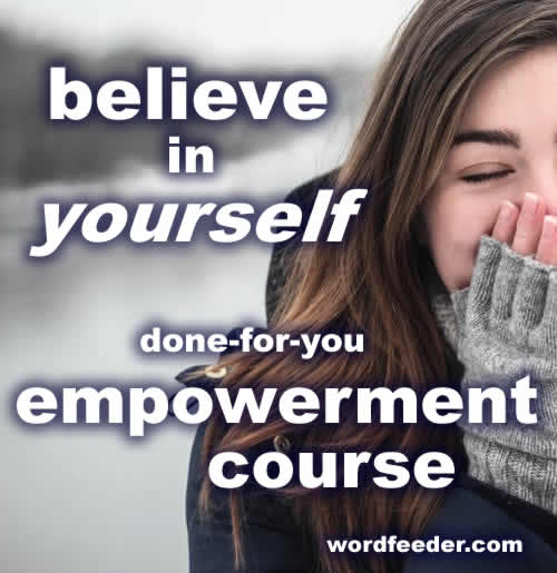 Believe in Yourself Empowerment Course in MS Word