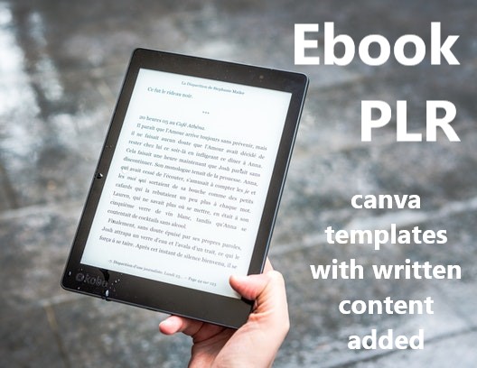 PLR Ebooks in Canva from Wordfeeder