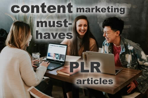 Content Marketing Must-Haves PLR