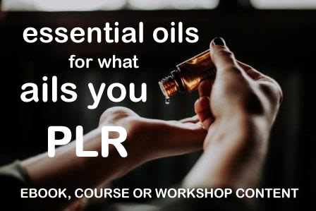 essential oils for ailments plr articles