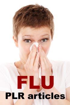 Flu PLR Articles - 12 Total