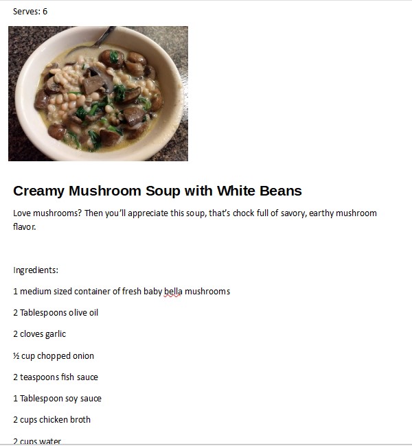 Comfort Food Recipes Screen Shot