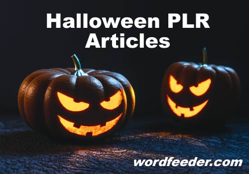 halloween plr articles