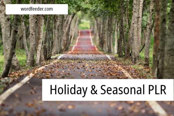 holiday and seasonal plr