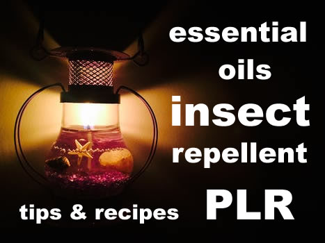 Essential Oils Natural Insect Repellent PLR