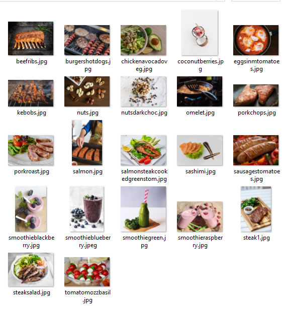 Free Keto Images - Screen Shot