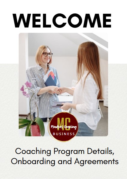 Coach Onboarding Kit Cover Canva