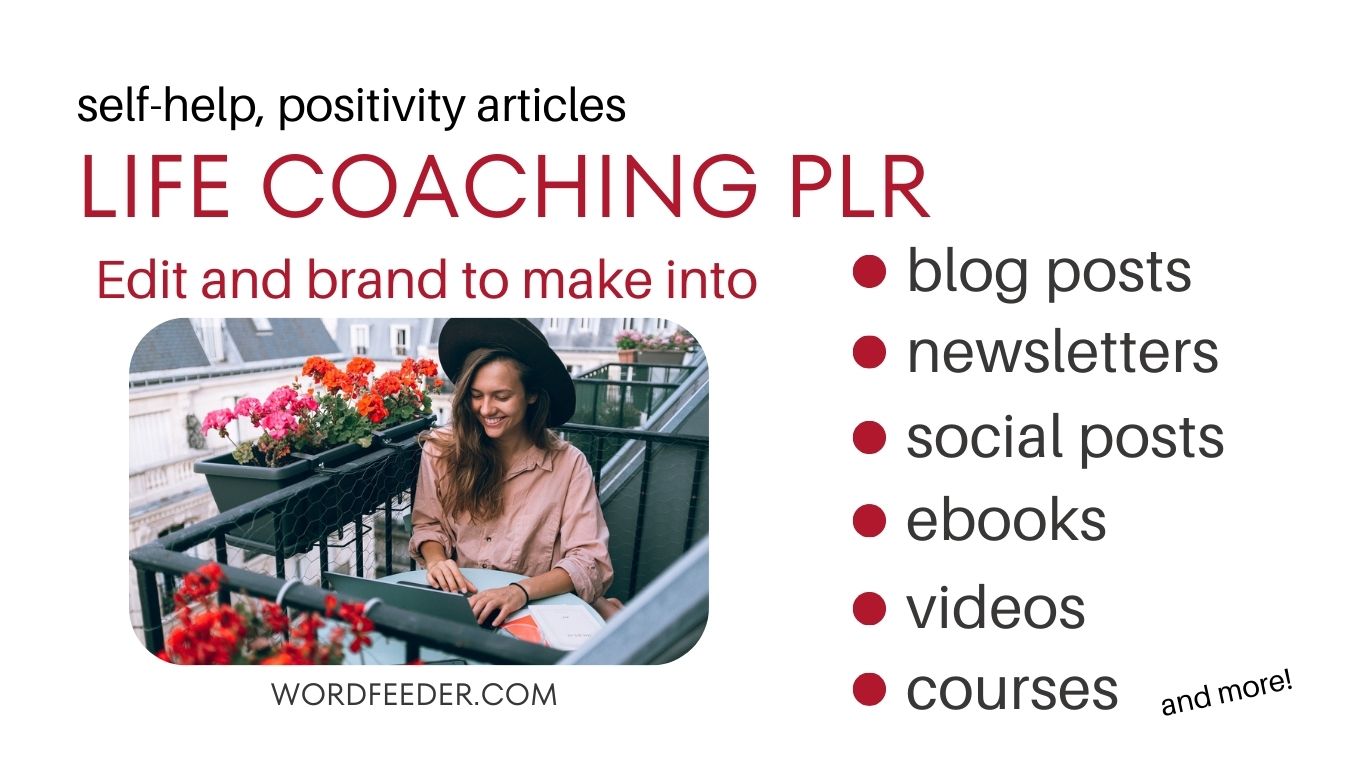 Life Coaching PLR