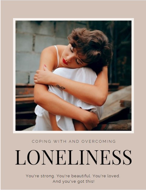 Loneliness Workbook with Private Label Rights in Canva