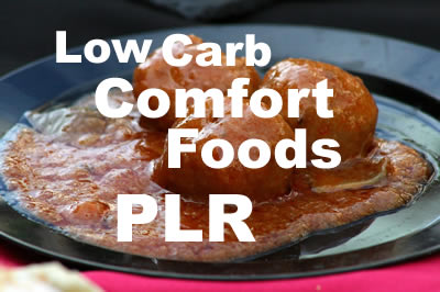 "Low-Carb Comfort Foods" PLR Pack 2