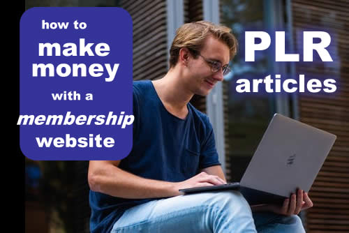 Make Money with a Membership Site PLR