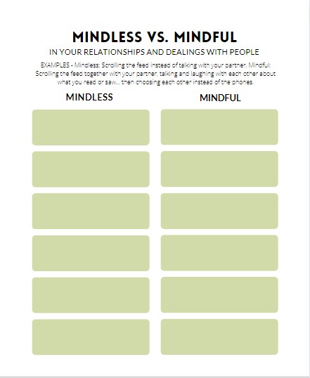 Mindfulness 10-Day Challenge PLR - Canva Template Screen Shots