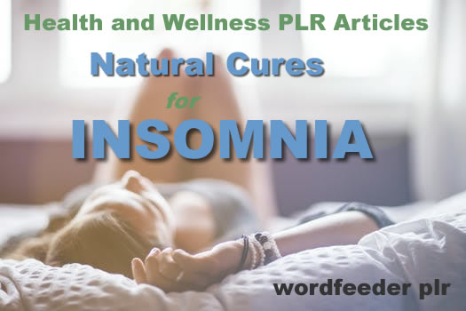 r Natural Cures for Insomnia PLR