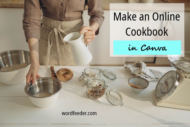 Make an Online Cookbook or Recipe Book in Canva 