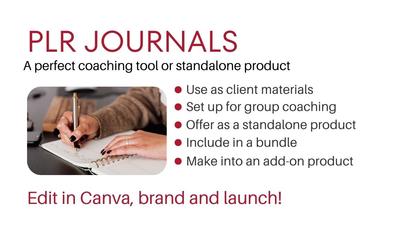 PLR Journals, Workbooks