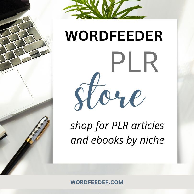 wordfeeder plr store