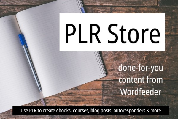 Explore our PLR Store Here