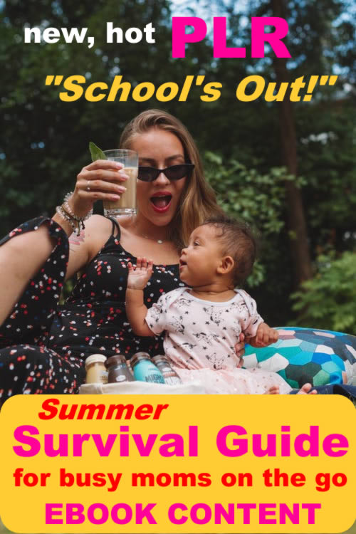 "School's Out" Summer Survival Guide PLR Ebook