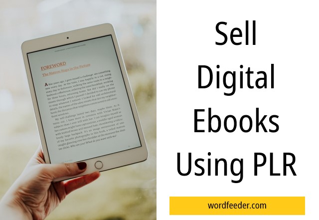 Create Passive Incme Sellling Ebooks