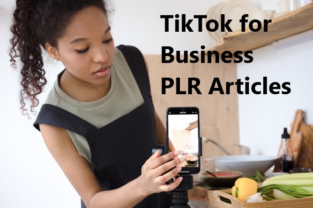 TikTok for Business PLR Articles