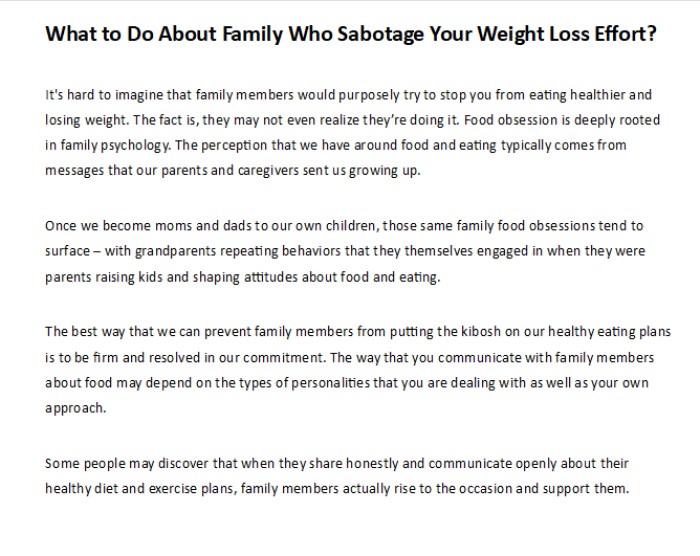 When Hunger Strikes Weight Loss PLR Articles Writing Sample