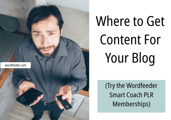 Where to Get Content for My Blog?